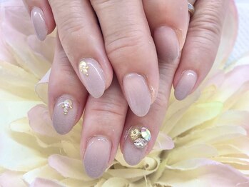 ディーネイル 京橋(D-nail)/立和名/シンプル×Vカットネイル