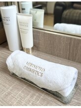 パールフェイスエステ ルペルル(PEARL FACE ESTHE la perle)/施術後にはホットタオルをご用意