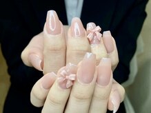 ウサギネイル 新大久保店(usagi nail)/リボンネイル