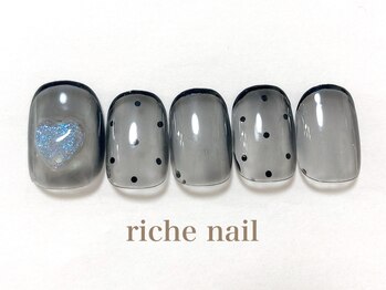 リッシュネイル 新百合ヶ丘店(riche nail)/トレンドデザインコース