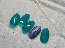 しずくネイル