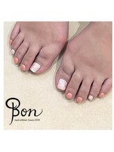 ネイルアトリエ ボン(nail atelier bon)/フットシェラックネイル
