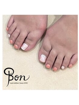 ネイルアトリエ ボン(nail atelier bon)/フットシェラックネイル