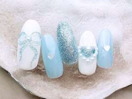 リボンネイル¥8980