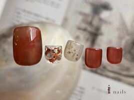 テラコッタ夏ニュアンスフット