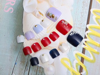 ネイルサロンラメール(La Mer)/フットネイル￥7500