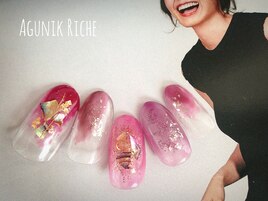 【ニュアンスネイル】