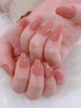 ピンクシュガーネイル(pink sugar nail)/極上ちゅるんワンカラー