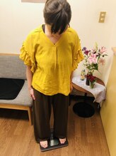 リフレクラブ/YOSA終了後体重・体脂肪を測定