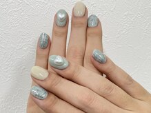 シェリ バイ リッシュ(Cheri by RICHE)/ツイードネイル(ミントグリーン)