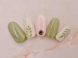 新緑ネイル