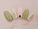 新緑ネイル