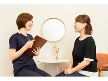 カウンセリングでその日の状態を把握しオーダーメイド施術を提供