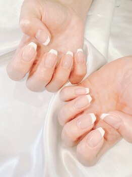 エクラ(eclat)/王道フレンチネイル☆