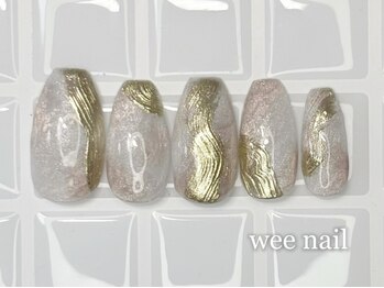 ウィー ネイル(wee nail)の写真/【ネイル資格保有者在籍サロン】これまで培った経験と技術力でお客様のご希望のデザインに仕上げます◎