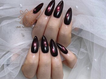 ウメネイルスタジオ(UME NAIL STUDIO)/長さだしやり放題×つけ放題