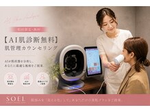 ソエル(SOEL)の雰囲気（AIが肌状態を分析し、最適な肌管理をご提案。）