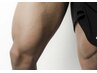 【男性脱毛】ハイスピード光両膝上太もも脱毛☆　
