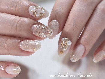 ネイルサロン モネ(Monet)/ホワイトクリスマス