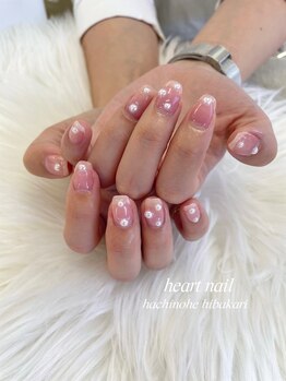 はあとねいる 八戸日計店/☆お客様ピンクネイル☆