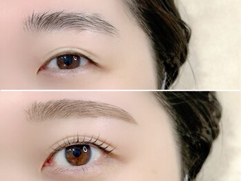アイフェリス 長町店(I feliz)の写真/《話題★ミラノスタイルブロウリフト》海外で人気爆発の次世代眉パーマ♪WAX脱毛とセットで理想の眉へ★