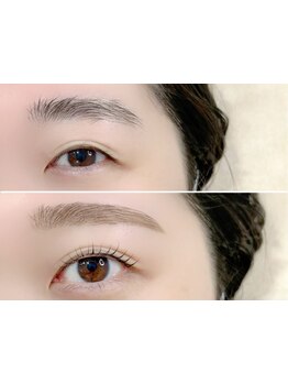 アイブロウメニューがあるサロン