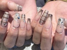 ラウンジ渋谷 本店(RounGe SHIBUYA)/【スカルプ】チェックデザイン