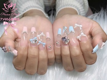 ナナネイル アメ村心斎橋店(NaNa Nail)/さ出し/持ち込みOK/アート10本