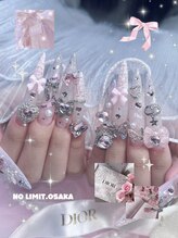 ノーリミットオオサカ 心斎橋(NOLIMIT.OSAKA)/フィルイン／長さだしネイル