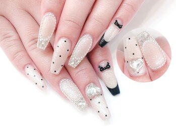 ネイルコレクション ピンク(Nail Collection Pink)/長さ出しジェルフリー★フレンチ