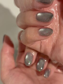 【マグネット/ニュアンス/シンプル】ネイルサロン Albaの写真/爪を削らない《パラジェル》とベース一層残しの《フィルイン》で自爪の負担を最小限に☆