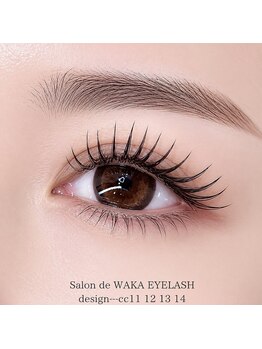 サロン ド ワカ(Salon de WAKA)の写真/【LEDマツエク導入】施術直後から洗顔OK！圧倒的キープ力の最新LED持続力UPでマツエクで長持ち◎【小倉】