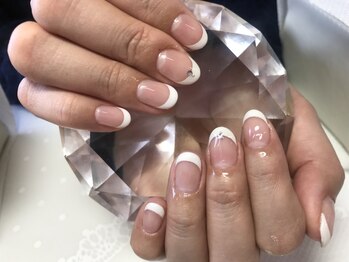 アイリッシュネイル 久屋大通店(Irish Nail)/白フレンチ