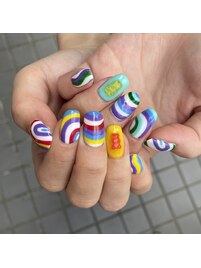 個性派ネイル☆