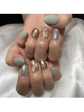 ミーナ バイ エム ウィッシュ(Mina by M.wish)/もやもやネイル