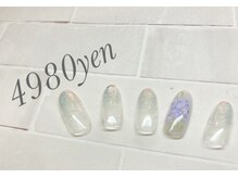 フェアリーヘア ニーナ(Fairy Hair Ni-na)/今週の4980円ネイル/パラ5980円