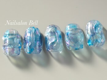 ベル(Bell)/ぷっくりクリアブルー