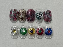 ネイルアンドアイラッシュ アールイー(Re)/Simple Art 6600