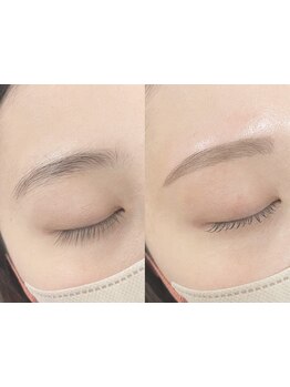 アイブロウメニューがあるサロン