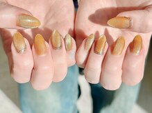 ヒールネイル(heal nail)/オレンジmag×line～