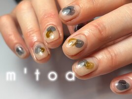 定額デザイン/ニュアンスネイル
