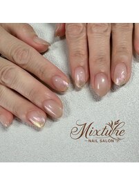 ベージュグラデーション