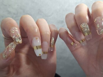 カディ(Kady)の写真/【長さ出し1本からOK】折れてしまった自爪も元通り補修！時間内やり放題で理想の指先を叶える♪