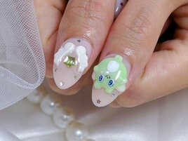 シュアイボー 3D 親指ネイル