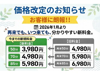 ヘッドミント ビップ 目黒店(VIP)/料金改定！！