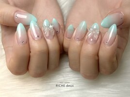 mint×blueグラデーション