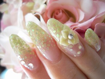 メイクプラスネイル ヴィヴィッド(MAKE+NAIL vivid)/*冬のブライダルネイル*