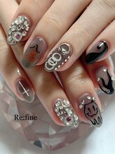 リファイン(Re:fine)/ジェル10本アート付け放題