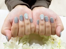 プルミエ ネイル(Premier Nail)/2本アート☆雪だるまさん