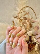 エーレ(ehre)/4本アート＊ピスタチオ×アート